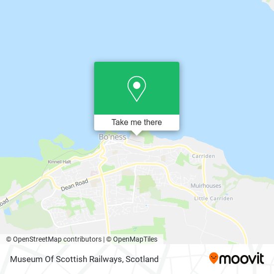 Museum Of Scottish Railways map