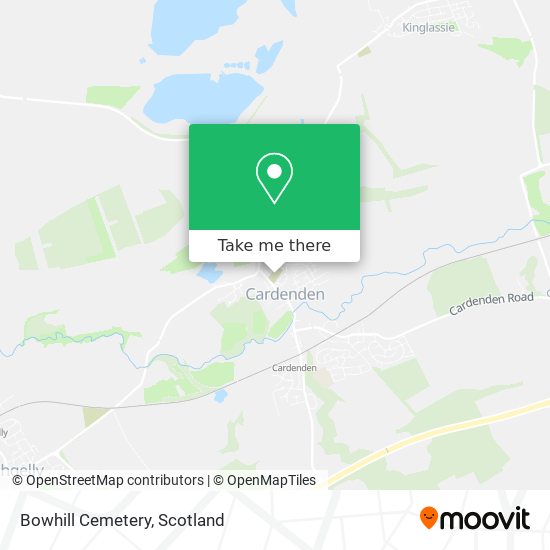 Bowhill Cemetery map