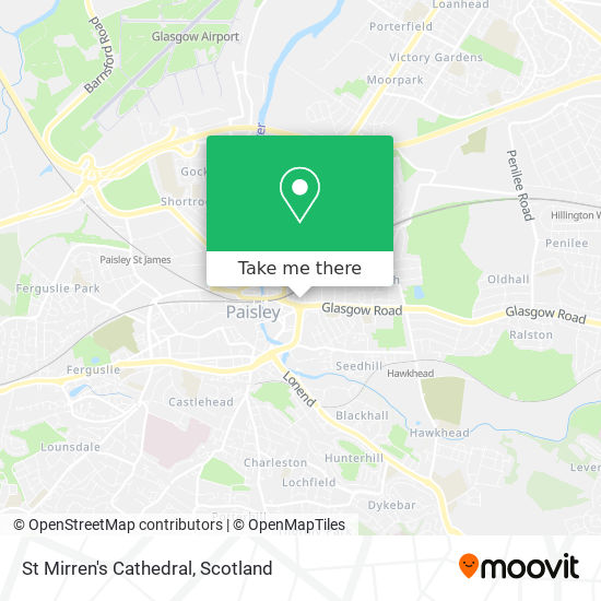 St Mirren's Cathedral map