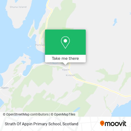 Strath Of Appin Primary School map