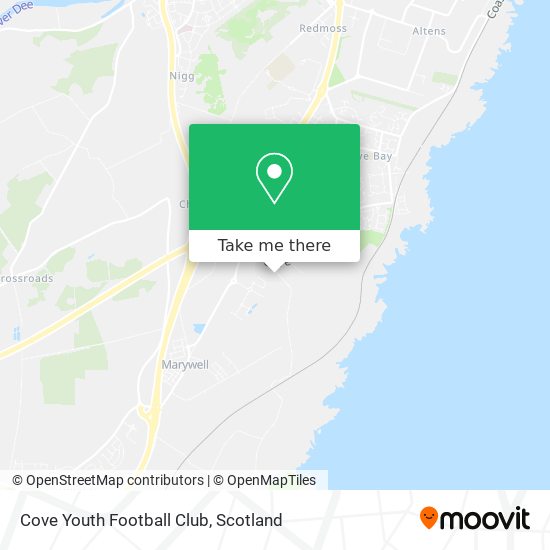 Cove Youth Football Club map