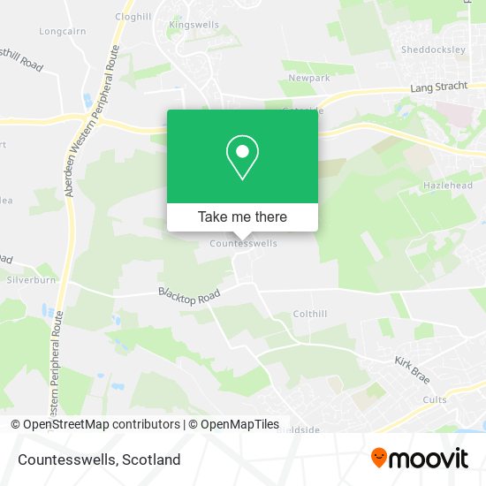Countesswells map