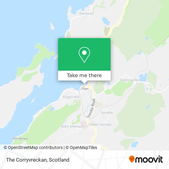 The Corryvreckan map