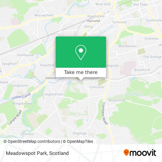 Meadowspot Park map