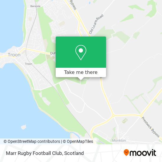 Marr Rugby Football Club map