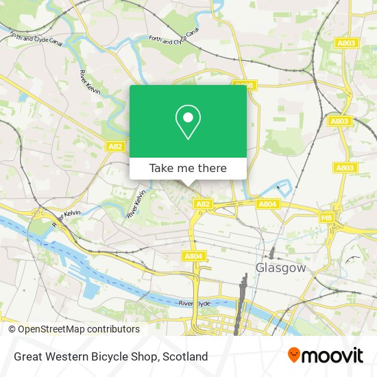 Great Western Bicycle Shop map