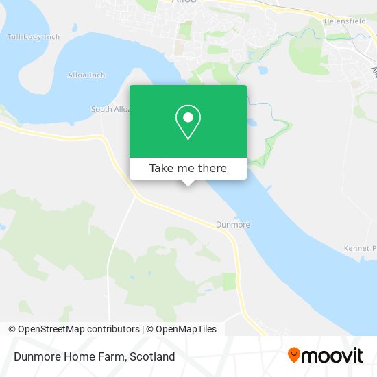 Dunmore Home Farm map