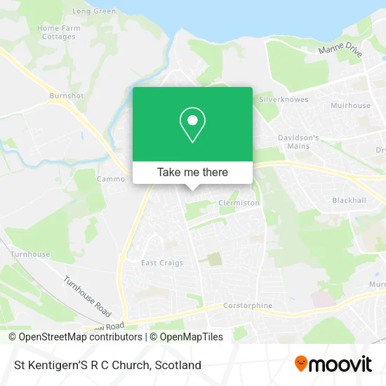 St Kentigern’S R C Church map