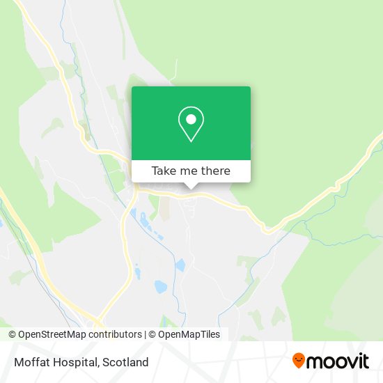Moffat Hospital map