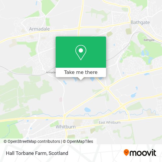 Hall Torbane Farm map