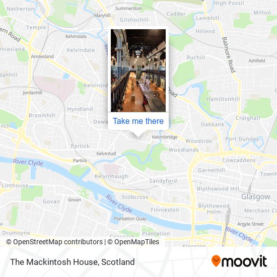 The Mackintosh House map