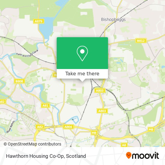Hawthorn Housing Co-Op map