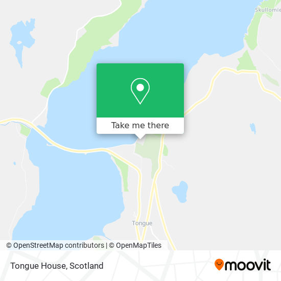 Tongue House map