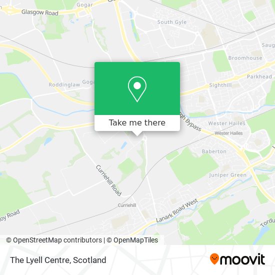 The Lyell Centre map