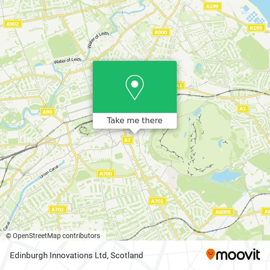 Edinburgh Innovations Ltd map