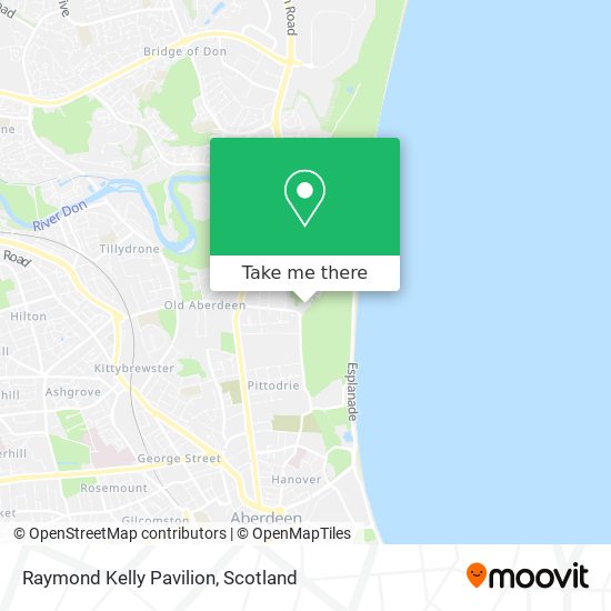 Raymond Kelly Pavilion map