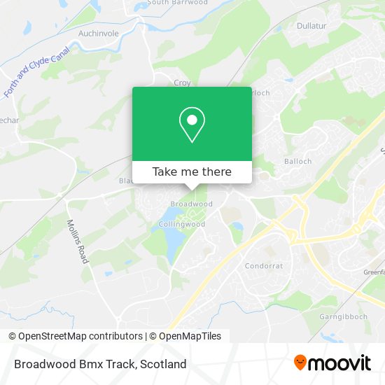 Broadwood Bmx Track map