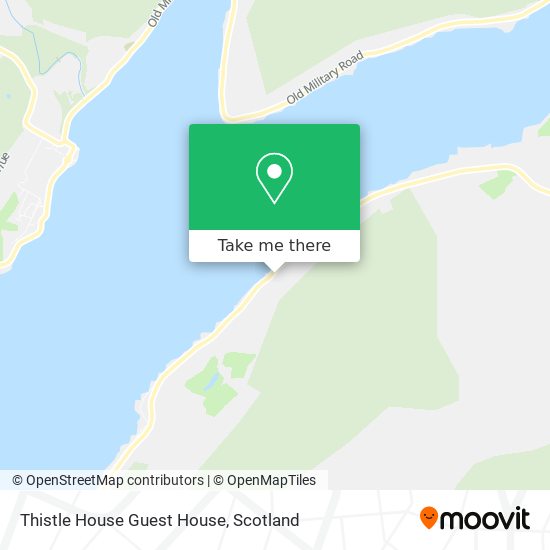 Thistle House Guest House map