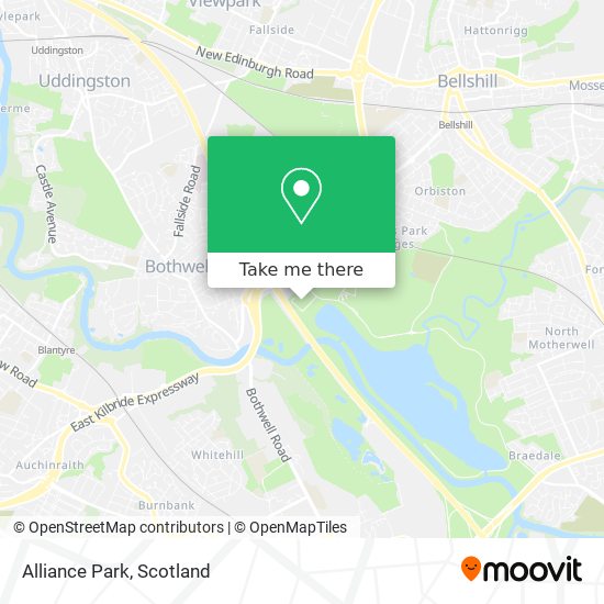 Alliance Park map