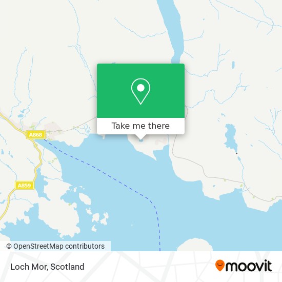 Loch Mor map