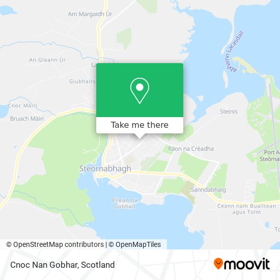 Cnoc Nan Gobhar map