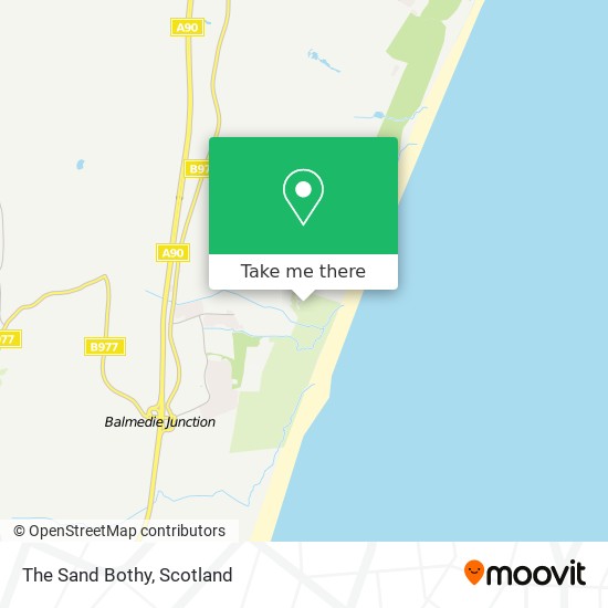 The Sand Bothy map