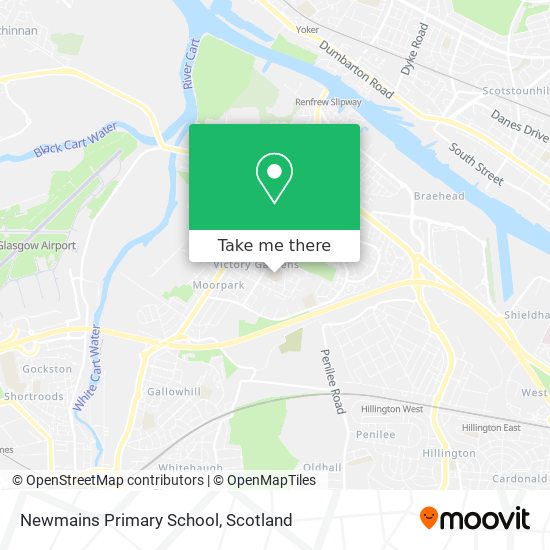 Newmains Primary School map