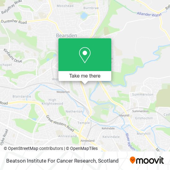 Beatson Institute For Cancer Research map