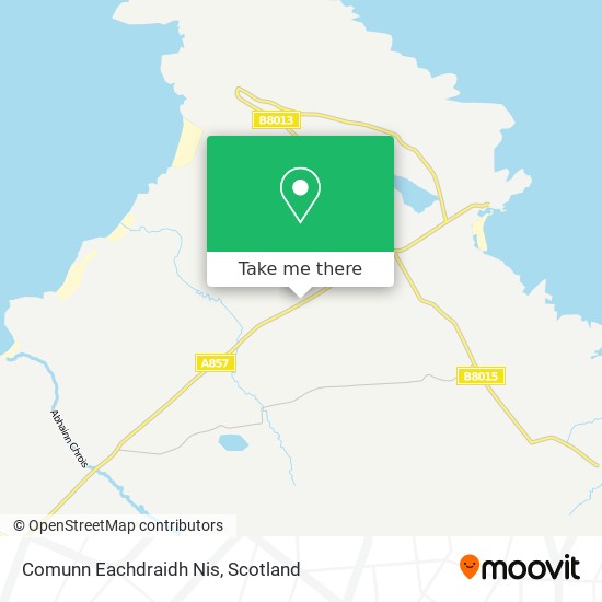 Comunn Eachdraidh Nis map