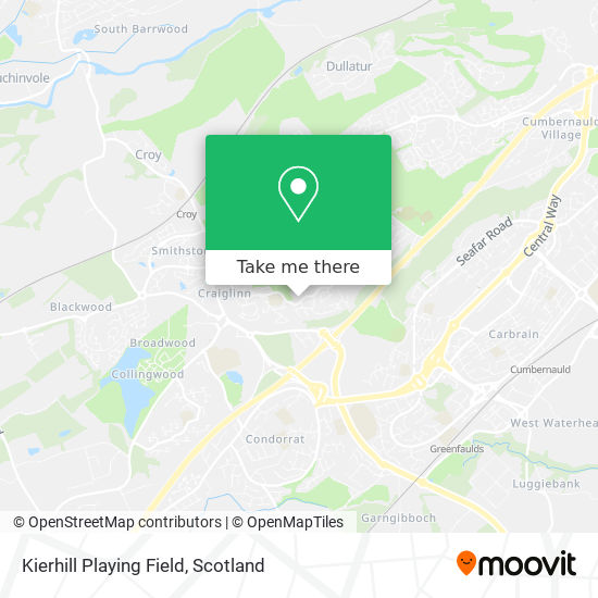 Kierhill Playing Field map