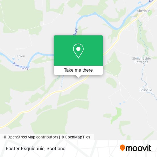 Easter Esquiebuie map