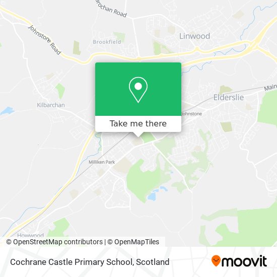 Cochrane Castle Primary School map
