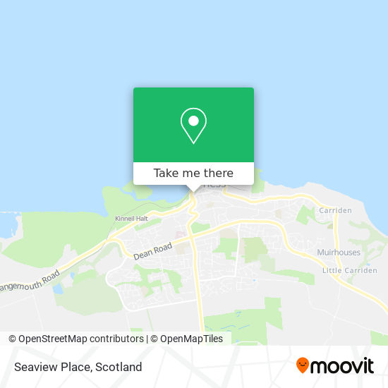 Seaview Place map