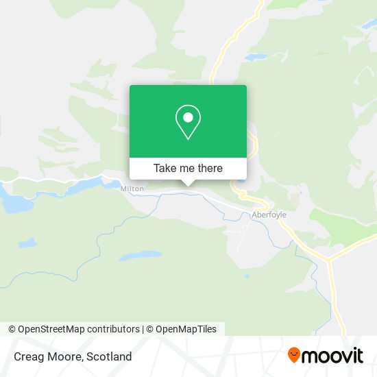 Creag Moore map