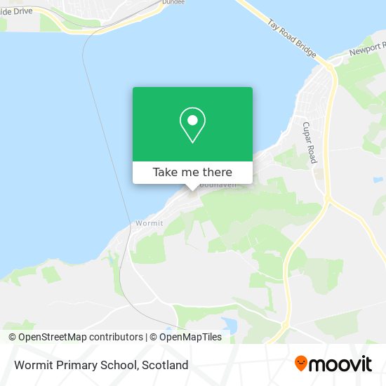 Wormit Primary School map