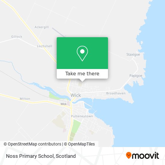 Noss Primary School map