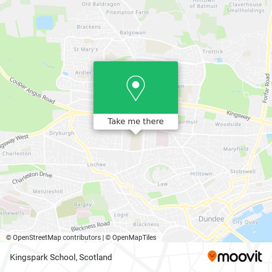 Kingspark School map