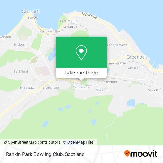 Rankin Park Bowling Club map