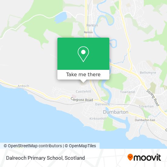 Dalreoch Primary School map