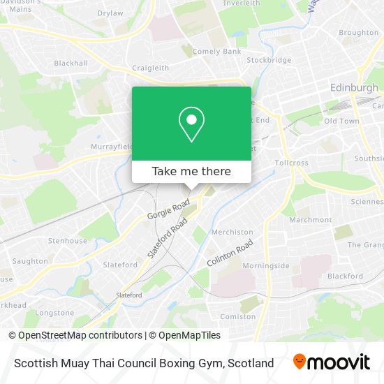 Scottish Muay Thai Council Boxing Gym map