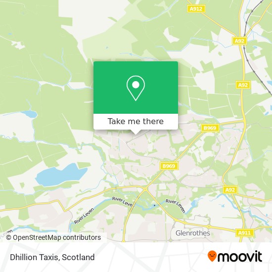 Dhillion Taxis map