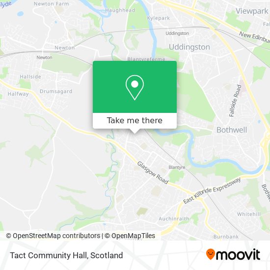 Tact Community Hall map