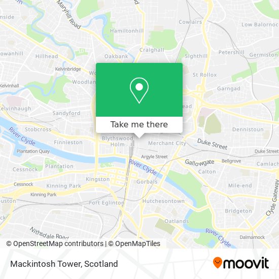 Mackintosh Tower map