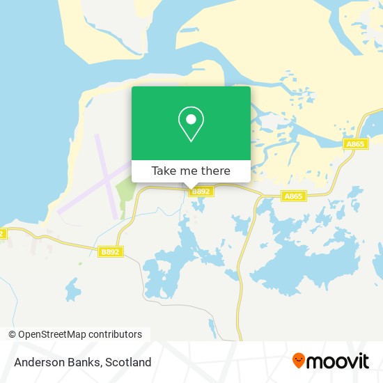 Anderson Banks map