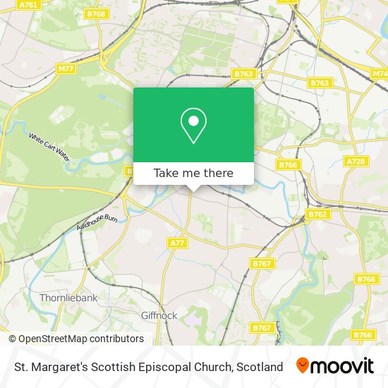 St. Margaret's Scottish Episcopal Church map