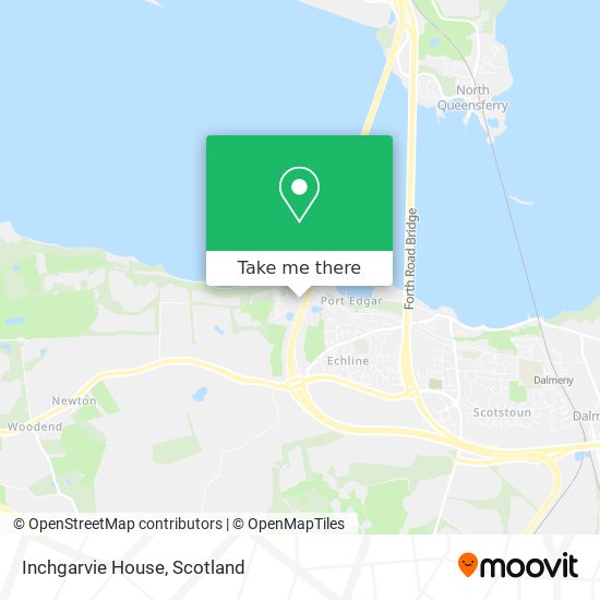 Inchgarvie House map