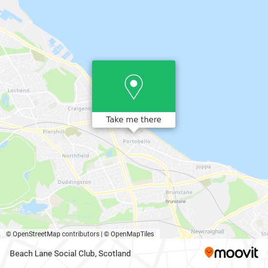 Beach Lane Social Club map