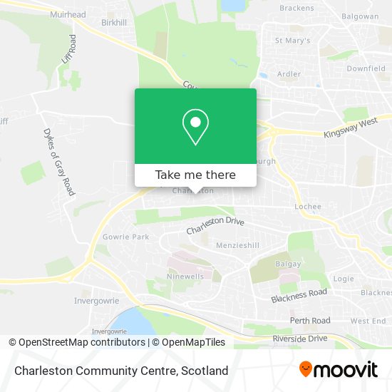 Charleston Community Centre map