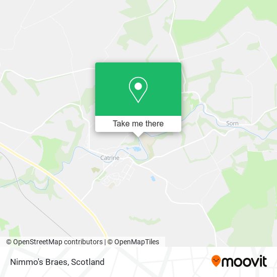 Nimmo's Braes map