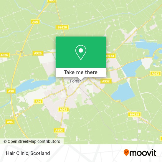 Hair Clinic map